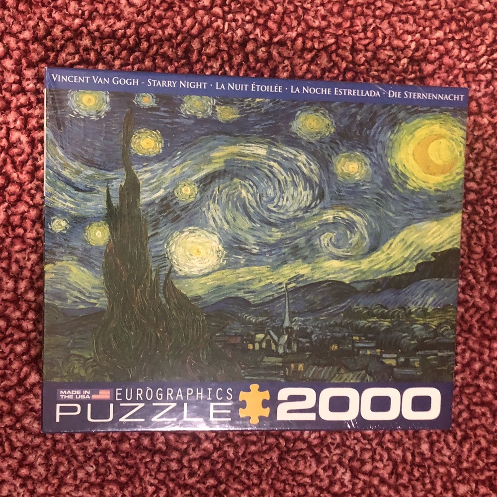 EuroGraphics Starry Night Vincent Van Gogh Puzzle